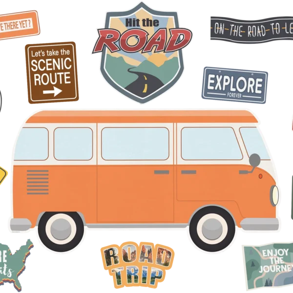 Moving Mountains Road Trip Hit the Road Bulletin Board