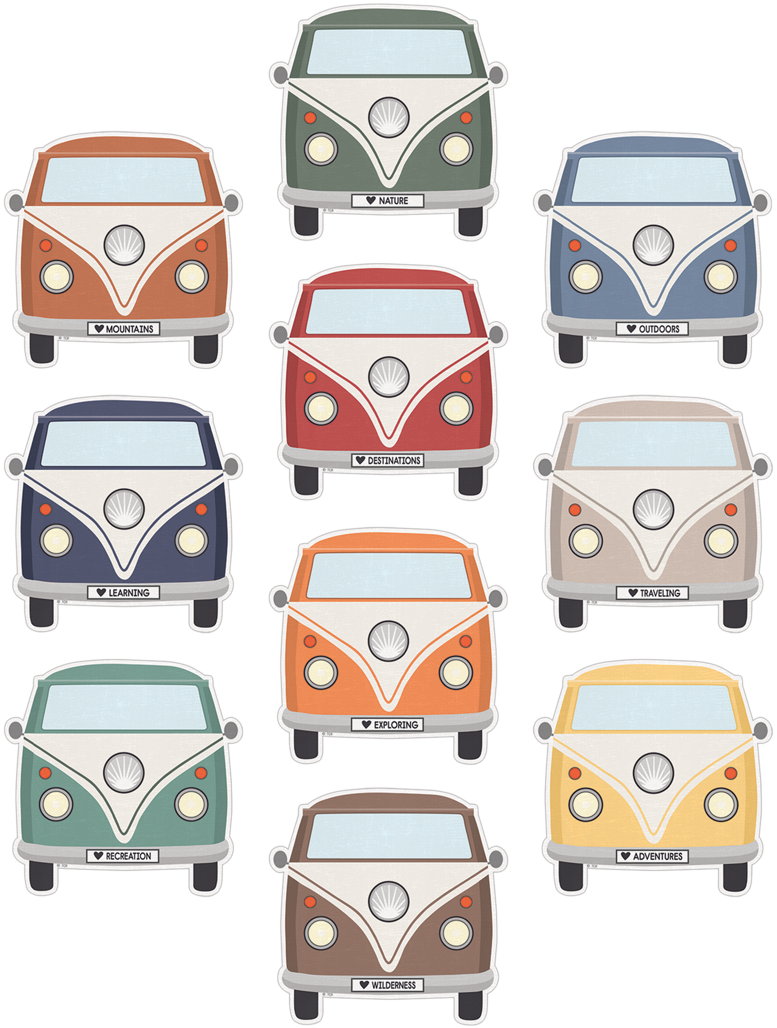 Moving Mountains Road Trip Camper Vans Accents