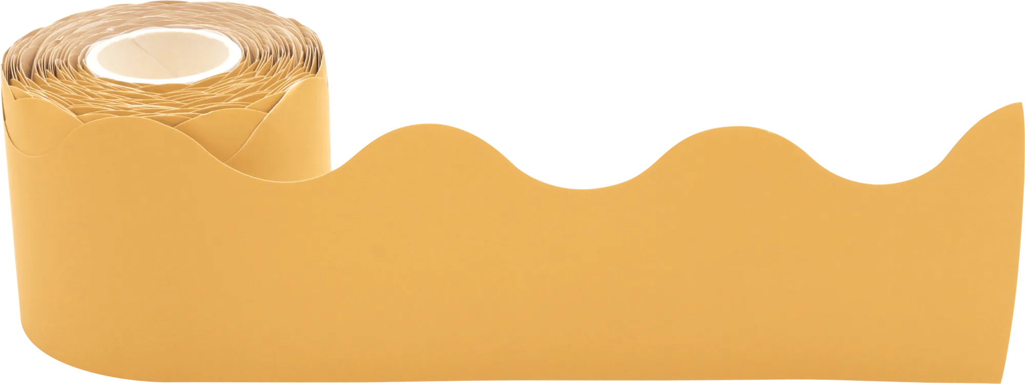 Golden Sun Scalloped Rolled Border Trim - Image 2