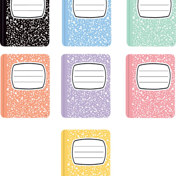 Cool for School Composition Books Accents