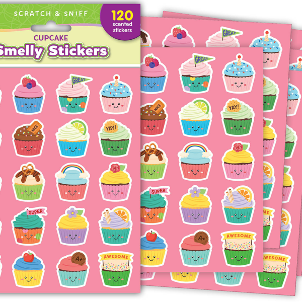 Cupcake Smelly Stickers