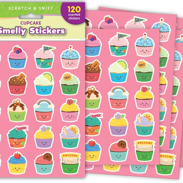 Cupcake Smelly Stickers