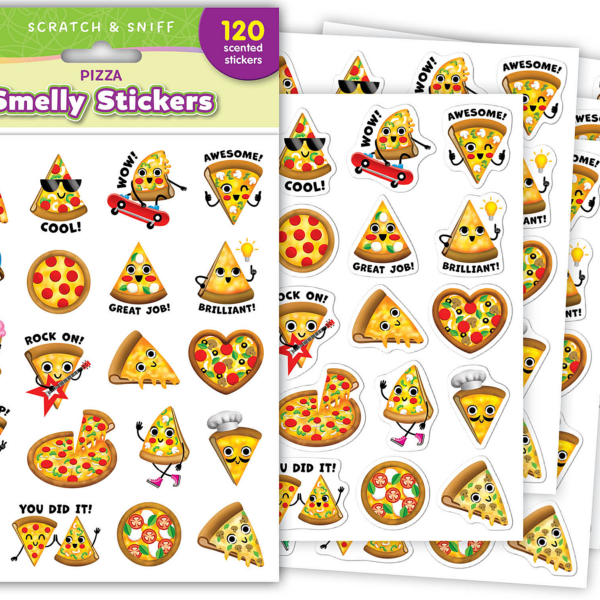 Pizza Smelly Stickers