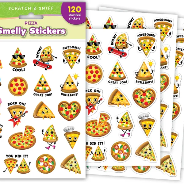 Pizza Smelly Stickers