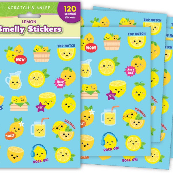 Lemon Smelly Stickers