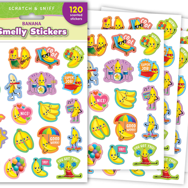 Banana Smelly Stickers