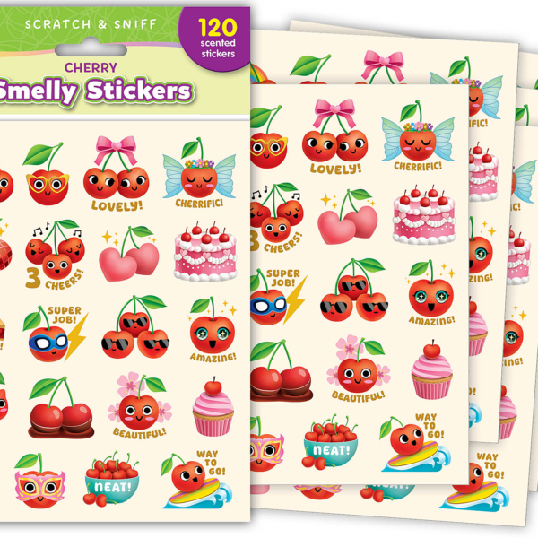 Cherry Smelly Stickers