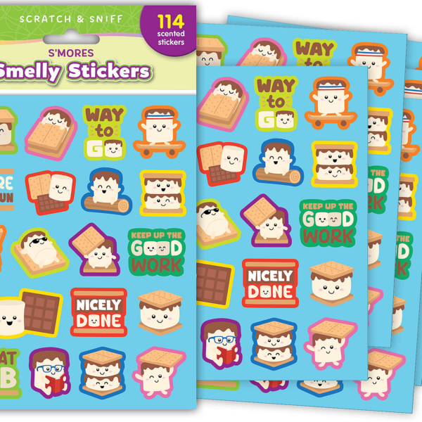 S'mores Smelly Stickers