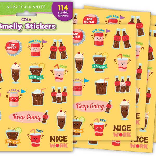 Cola Smelly Stickers