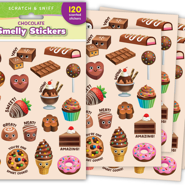 Chocolate Smelly Stickers