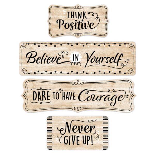 CORE DÉCOR MINDSET MATTERS HEADLINES MINI BULLETIN BOARD