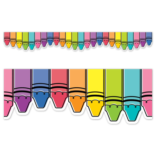 CORE DÉCOR DOODLE CRAYONS EZ BORDER