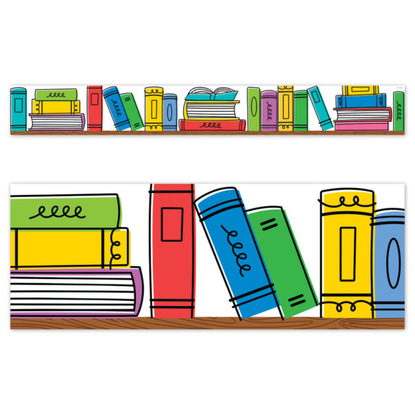 CORE DÉCOR DOODLE BOOKSHELF EZ BORDER