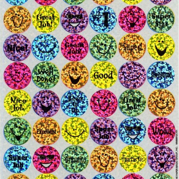 SPARKLE SMILES SPARKLE STICKERS