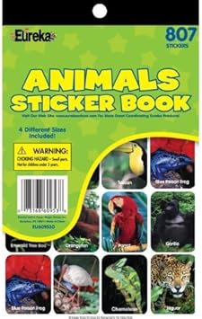 ANIMALS STICKER BOOK
