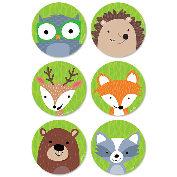 WOODLAND FRIENDS 3" DESIGNER CUT OUTS