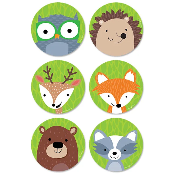 WOODLAND FRIENDS 3" DESIGNER CUT OUTS
