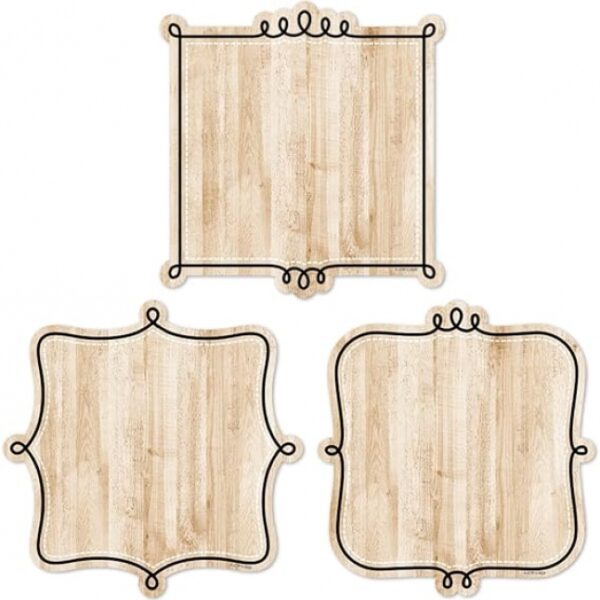 CORE DÉCOR LOOP-DE-LOOP ON WOOD 6" DESIGNER CUT-OUTS