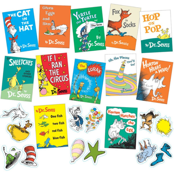 DR. SEUSS MINI BULLETIN BOARD SET