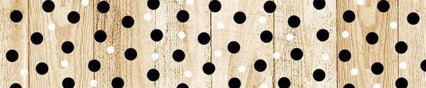 CORE DÉCOR POLKA DOTS ON WOOD EZ BORDER