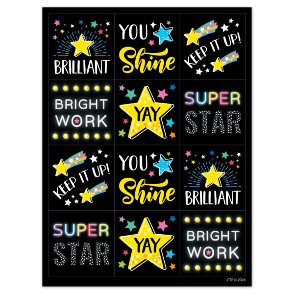 STAR BRIGHT REWARD STICKERS