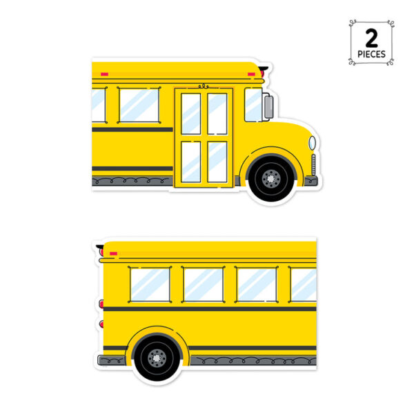 CORE DÉCOR SCHOOL BUS GIANT BANNER