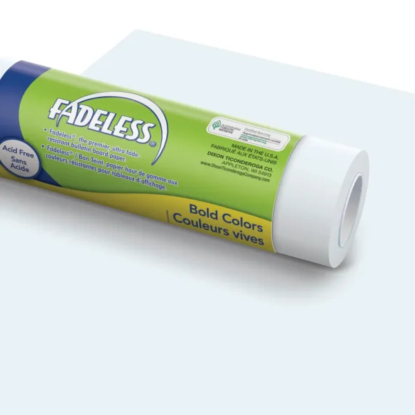 WHITE BULLETIN BOARD PAPER